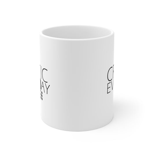 Cryptic Everyday Ceramic Mug