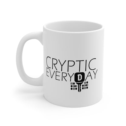 Cryptic Everyday Ceramic Mug