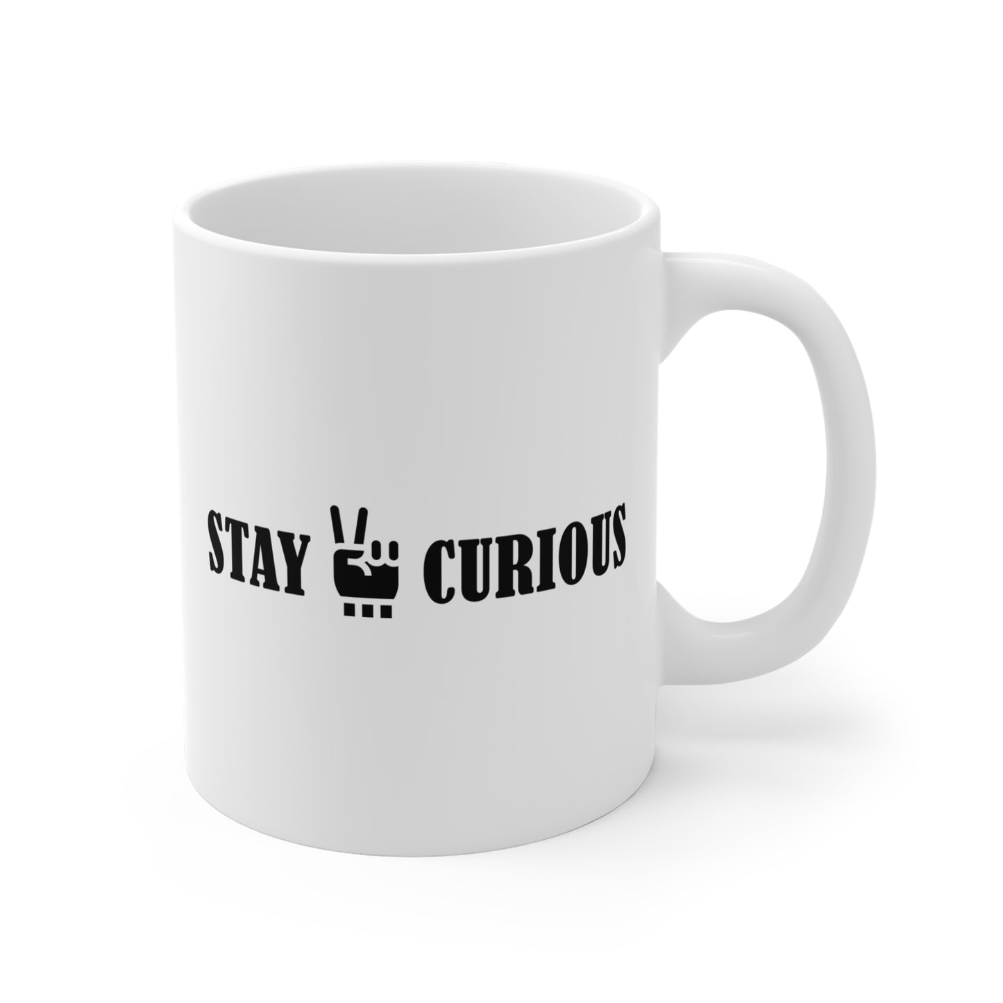 Stay Curious Ceramic Mug