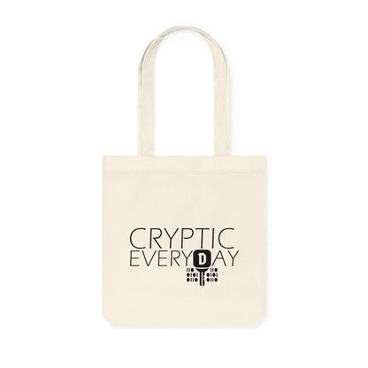 Cryptic Everyday Tote Bag