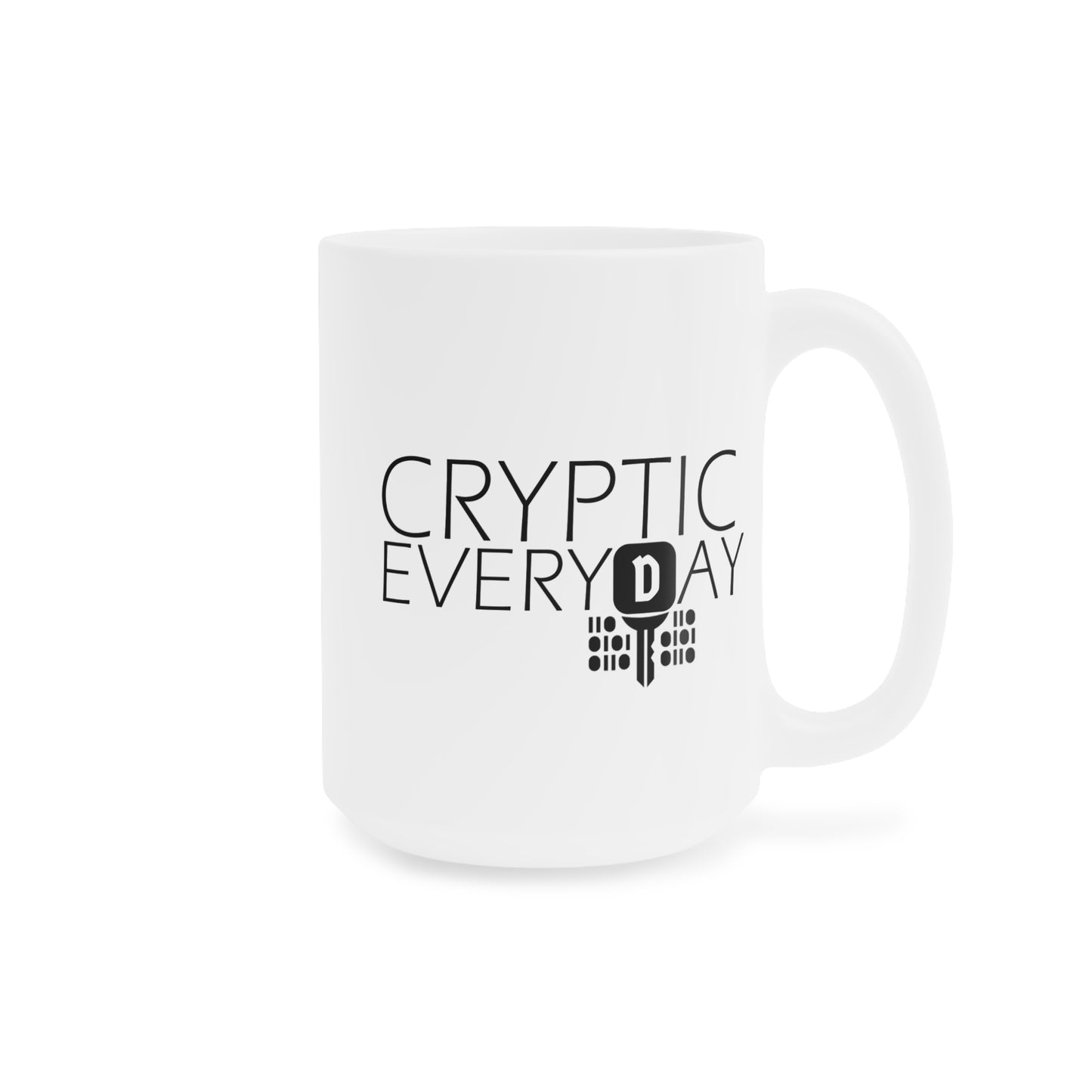 Cryptic Everyday Ceramic Mug