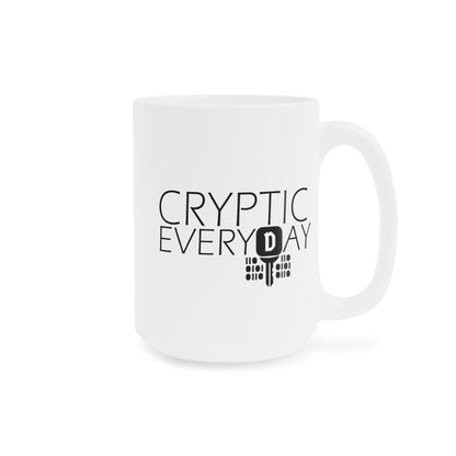 Cryptic Everyday Ceramic Mug