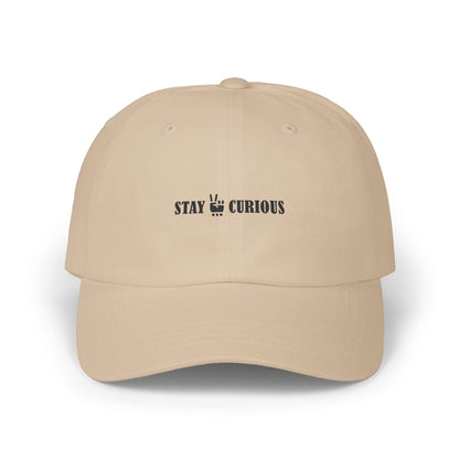 Stay Curious Classic Dad Cap