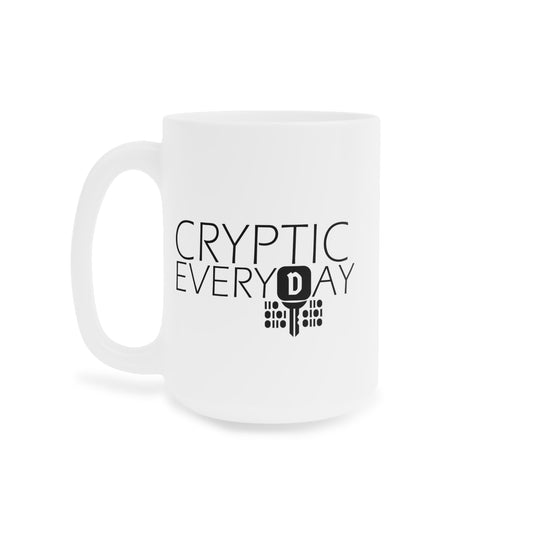 Cryptic Everyday Ceramic Mug
